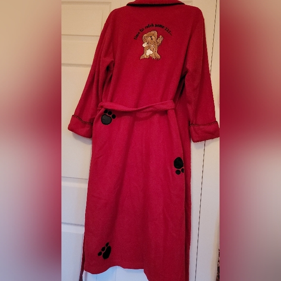 Long Fleece Robe - Picture 6 of 7